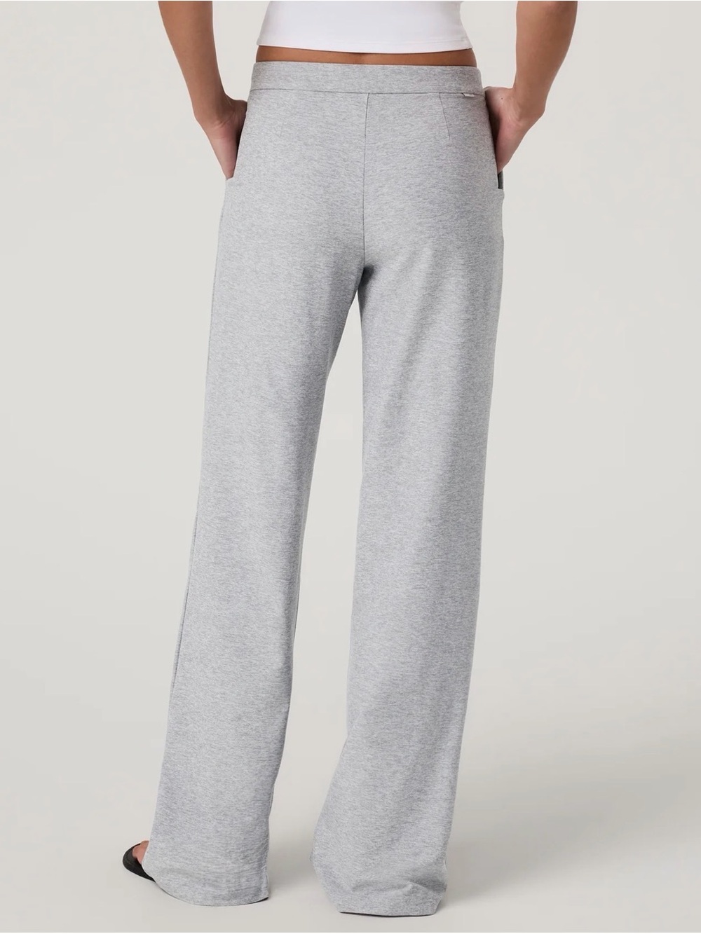 Vuori Light Heather Gray Elevation Trouser in DreamKnit - Picture 2 of 8